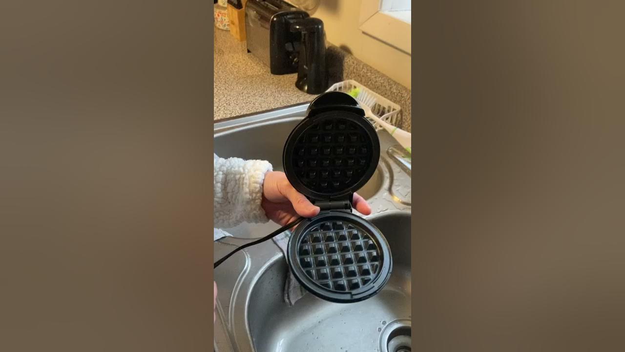how to clean mini dash pancake maker｜TikTok Search