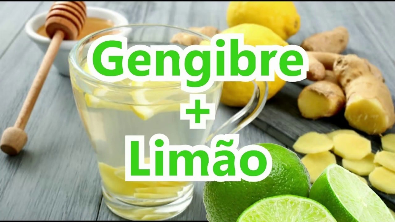 Receita para emagrecer? Como fazer gengibre com limão? Receita para ...