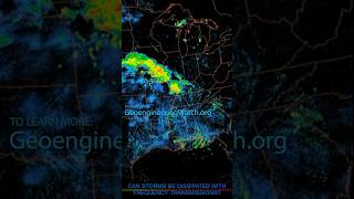 Can storms be dissipated with frequency transmissions?