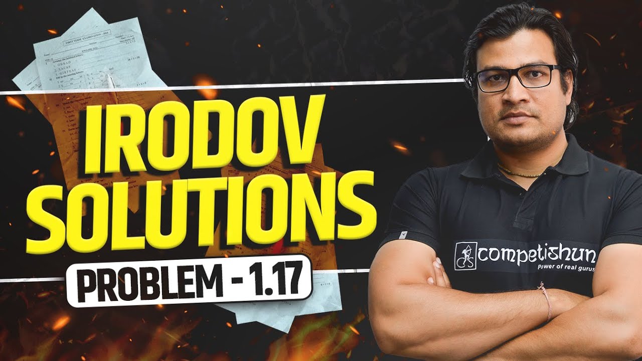 Irodov Solutions (Mechanics) Problem 1.17 | 