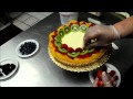 Fruit tart cake demonstration - Fresh Fruit Cake