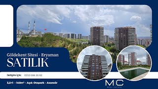 Eryaman Göldekent Sitesi 10. Kat 3,51 Satılık Daire