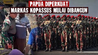 Siap Respon Serangan KKB, Markas Grup 6 KOPASSUS Berdiri di Timika
