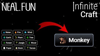 How to Get Monkey in Infinite Craft | Make Monkey in Infinite Craft