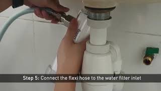 Clearliving CM-01 Water Filter Installation Guide - Undersink