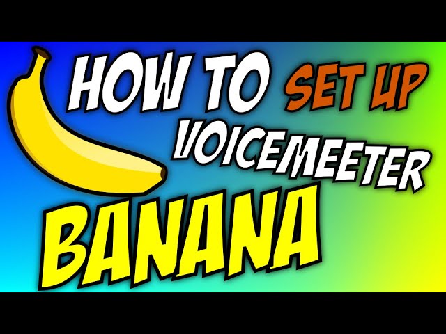 How To set up Voicemeeter Banana For Discord