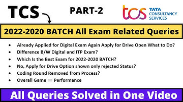 TCS FREE NQT Ninja Off-Campus 2022-2022 BATCH | All Queries Solved |Apply for Drive Open Again ?