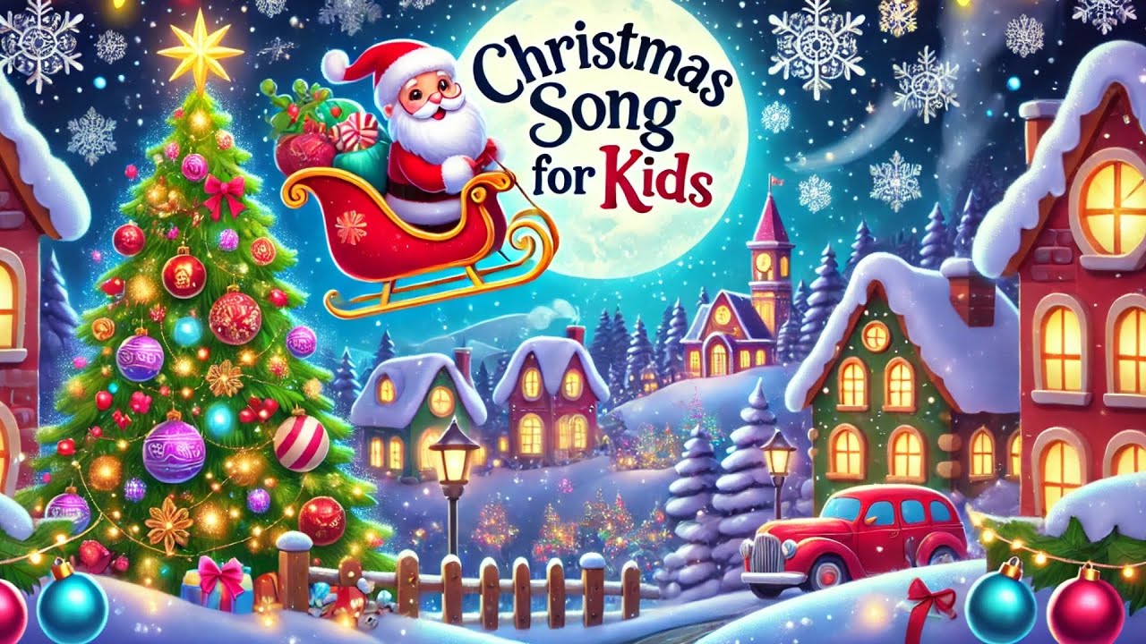 Best Christmas Song for Kids and Toddlers🎅🎄| Fun & Super Easy Sing ...