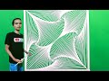 DINDING JADI INDAH!!!! TUTORIAL CAT DINDING POLA GEOMETRI