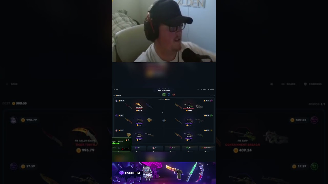 LAST CASE MAGIC ✨ | CSGOGEM CLUTCH