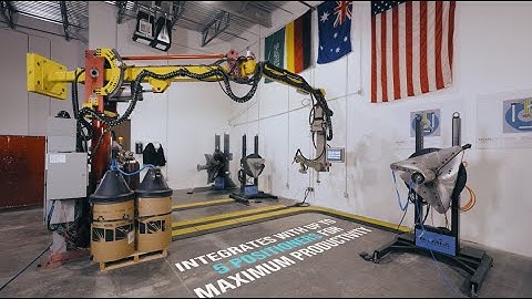 Up to 12X Increase In Productivity with the Spool Welding Robot (SWR™)