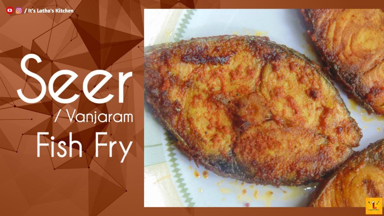 Surmai Fish Fry Seer Fish Fry Recipe Vanjaram Fish Fry Recipe