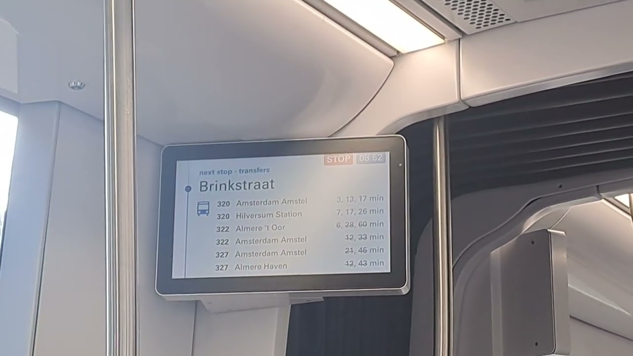 GVB Tram 19 Announcement - Brinkstraat | Remember to check out
