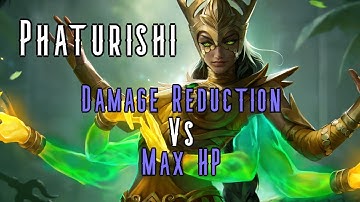 Phaturishi Damage Reduction Vs Max Hit Point Medallions || Age of Magic