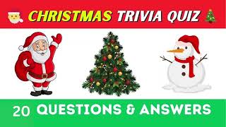 Christmas trivia quiz | Christmas quiz 2024 | All about christmas | Test your christmas knowledge