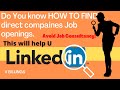 Jobs opening notification directly from Companies| @LinkedInMEDICAL Billing Jobs |@vbenglish7077