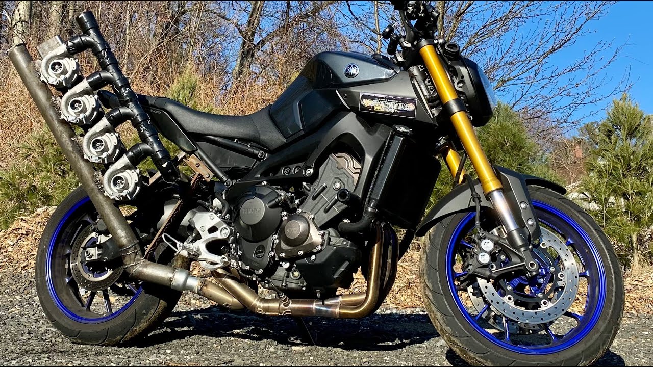 We Built a QUAD TURBO STREET BIKE! YouTube