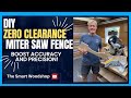 DIY Zero Clearance Miter Saw Fence: Boost Accuracy and Precision!