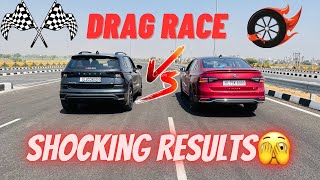 Virtus Gt 1.5 Vs Skoda Kushaq 1.0 Drag Race Stock Vs Tuned Petrol Vs Petrol