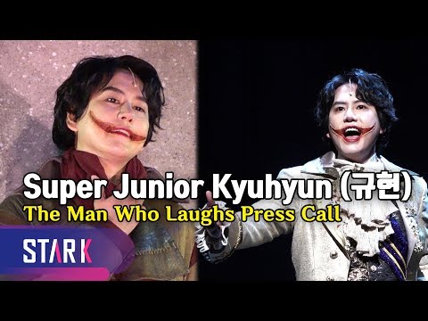 Super <strong>Junior</strong> Kyuhyun, &amp;#39;The <strong>Man</strong> Who Laughs&amp;#39; Press Call (&amp;#39;웃는 남자&amp;#39; 규현, &amp;quot;박효신과 비교?