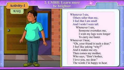 STD 8 ENGLISH UNIT 2 Activity 1 Video