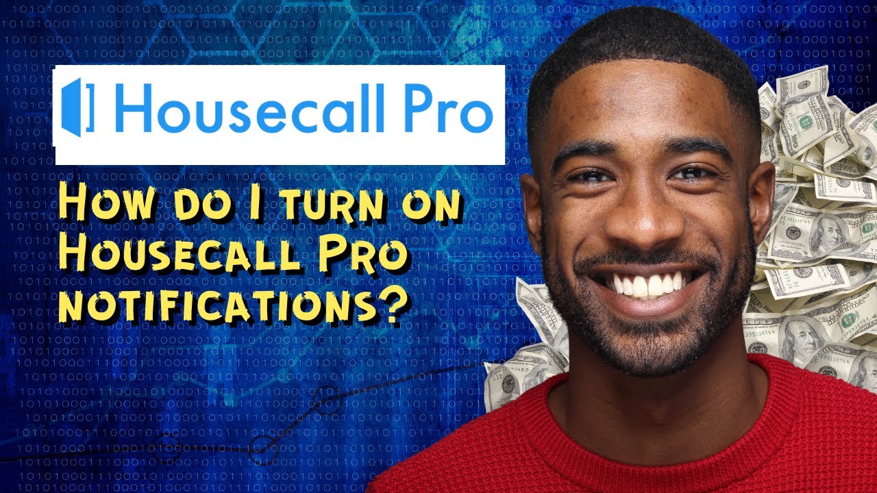 How do I turn on Housecall Pro notifications