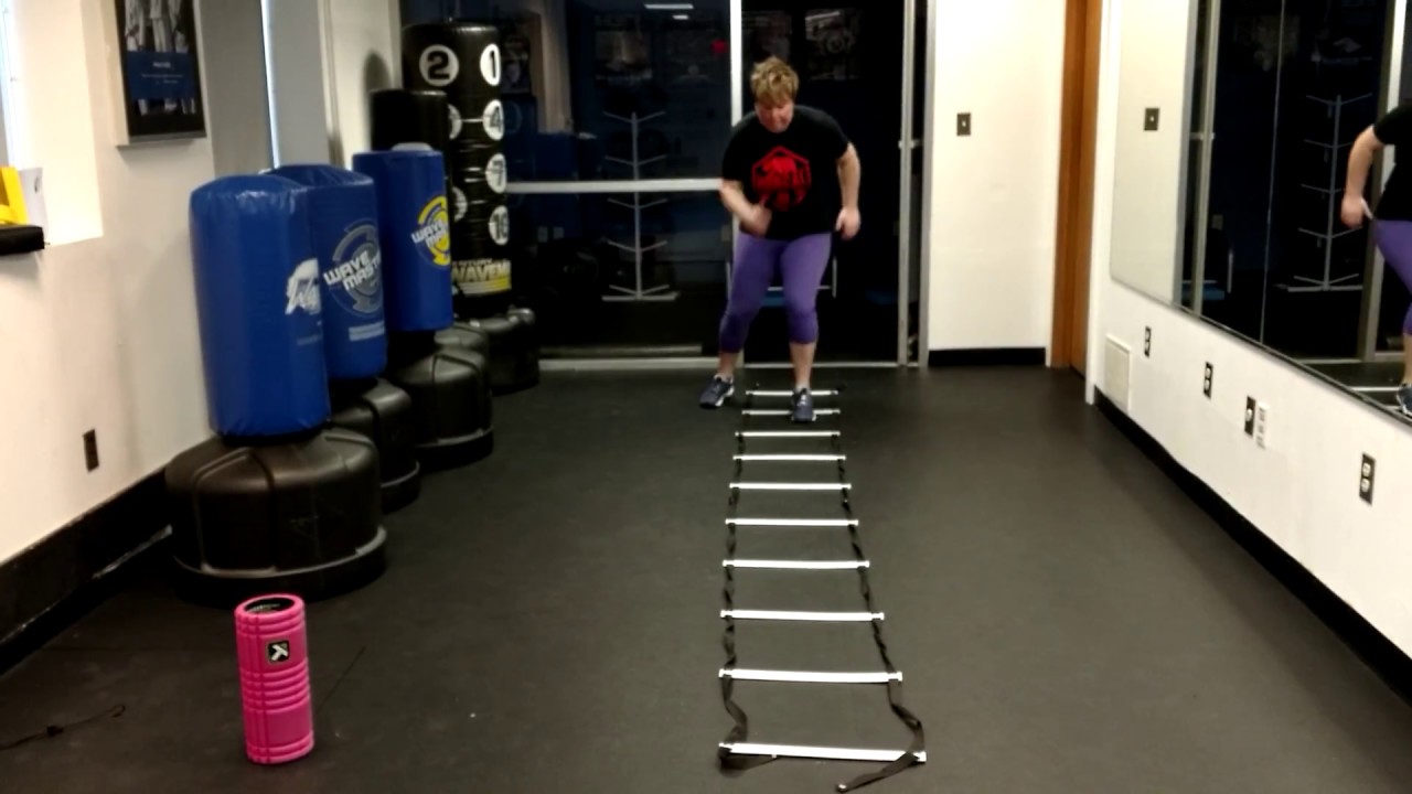 Basketball Conditioning Drills Agility Ladder 2 in, 2 out YouTube