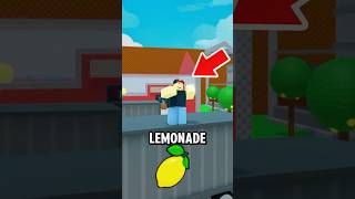 Opening A Lemonade Stand.. #roblox #selllemons #shorts