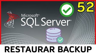 SQL Server Course - 52. Restoring a Database | UskoKruM2010