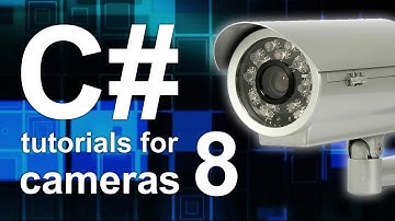 C# camera tutorial #8 - Streaming the image of the camera to smartphone