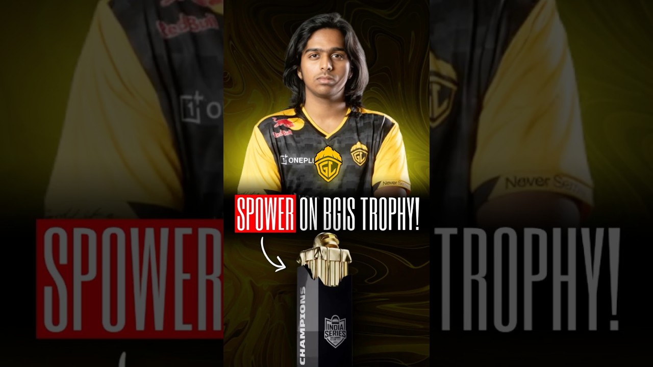 😱SPower On BGIS Trophy & GRIND🔥💛 