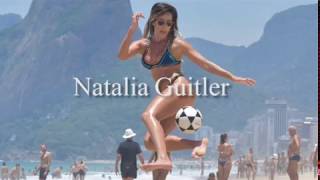 Natalia Guitler amiga de Ronaldinho y una apasionada del futvóley