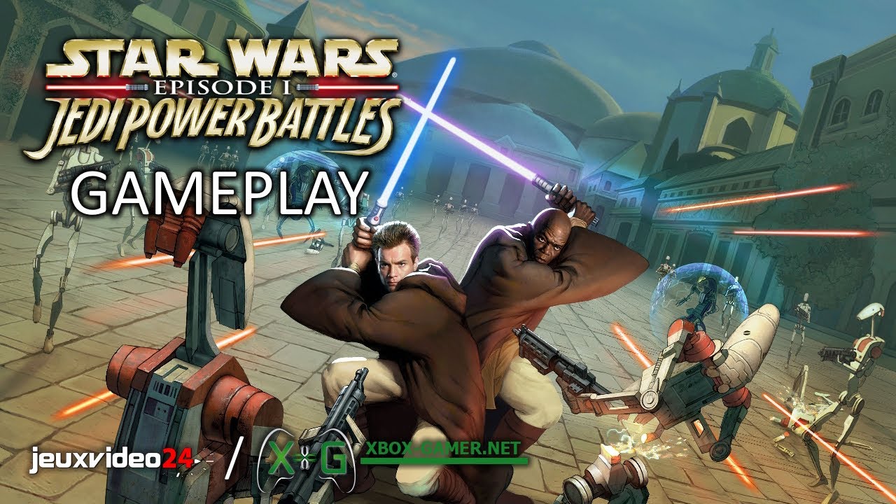 Star Wars Episode 1 : Jedi Power Battles - Xbox Gameplay - YouTube
