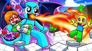 Me Volví UN DRAGÓN para PROTEGER a Mi CRUSH en Roblox!
