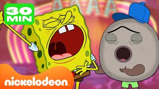 Spongebob | LAGU-LAGU TERBAIK dari SpongeBob SquarePants + Rock Paper Scissors 🎶 | Nickelodeon
