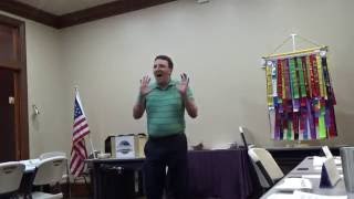 Toastmasters - Competent Communication 9 -  Watch Me! Save Me!