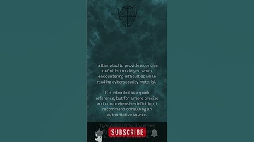 Initialization Vector, IV, Cybersecurity Mini Dictionary #shorts