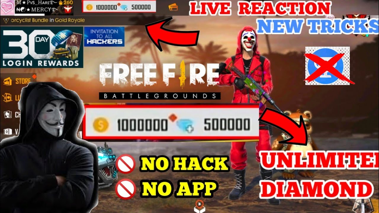 FREE FIRE Unlimited DIAMOND with out Hack Tamil//Unlimited ...