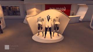 Explainer Video in 3D for Raymond Shop by Square Pixel