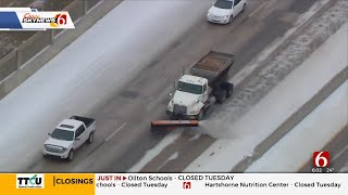 ODOT Crews Working Around The Clock To Treat Roads In Winter Weather