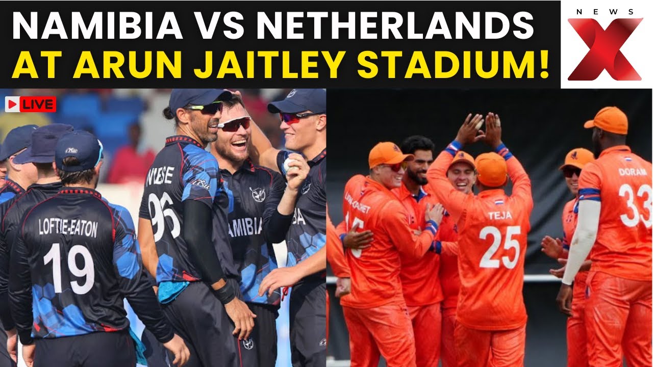 T20 World Cup 2026 LIVE: Netherlands vs Namibia – Full Outside Visuals & Reactions!