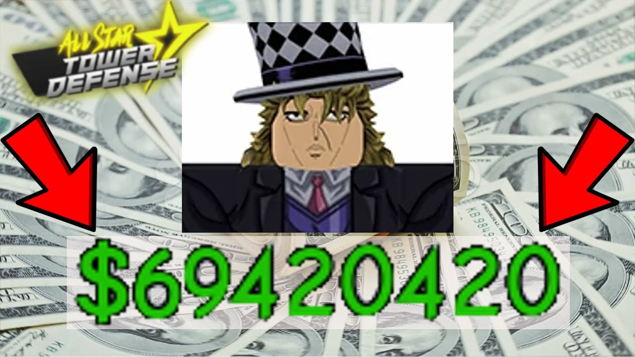 Money Farm Units Only Challenge in All Star Tower Defense (World Record