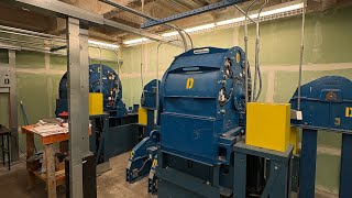 EPIC OTIS SkyRise A.C. Overhead Traction Elevator Machine Room w/ 15T & 30T Machines