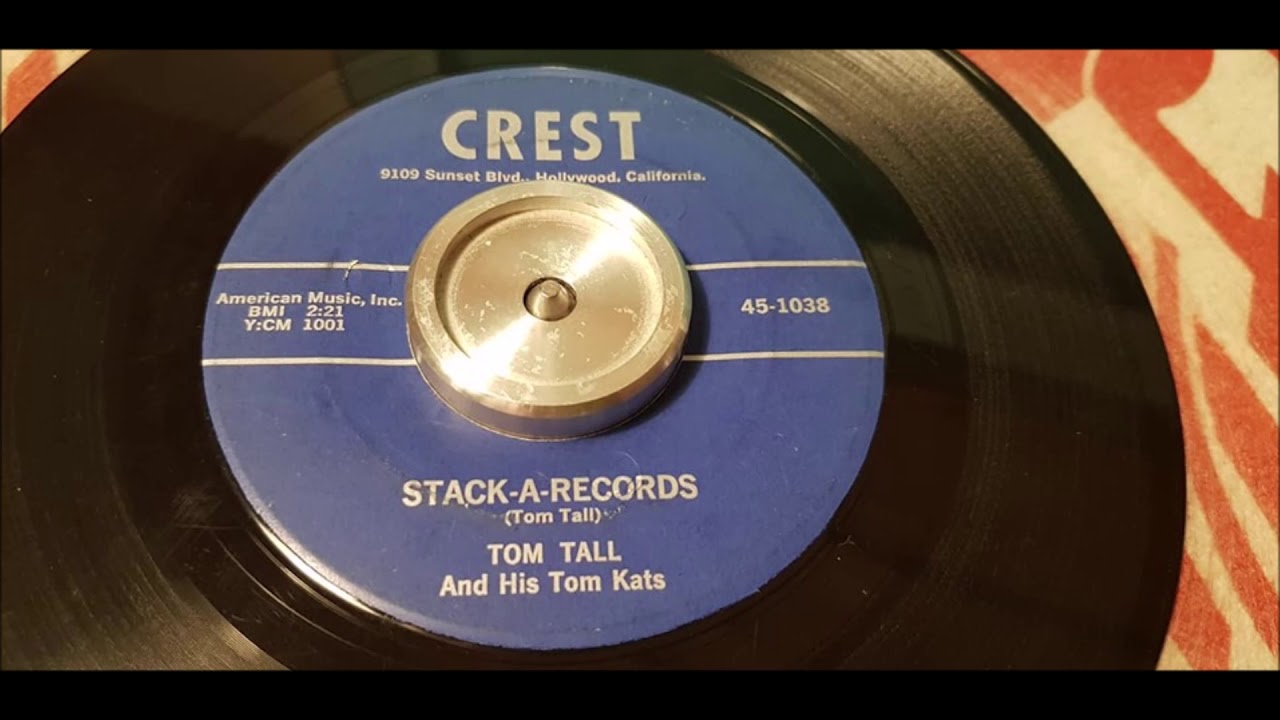 Tom Tall - Stack-A-Records - 1958 Rockabilly - CREST 1038