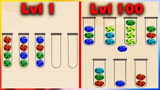 Ball Sort Puzzle - Color Sort Game - Gameplay Walkthrough - Levels 1-100 (Beginner) screenshot 5