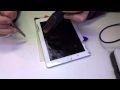 Apple iPad 4, Замена тачскрина подробно  ч.1. Apple iPad 4 touchscreen replacement part 1.