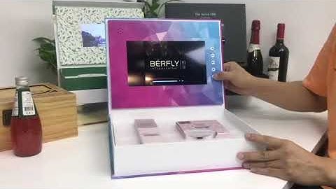 Custom Design 7 inch HD Video Presentation Box FVP-701 by Funtek