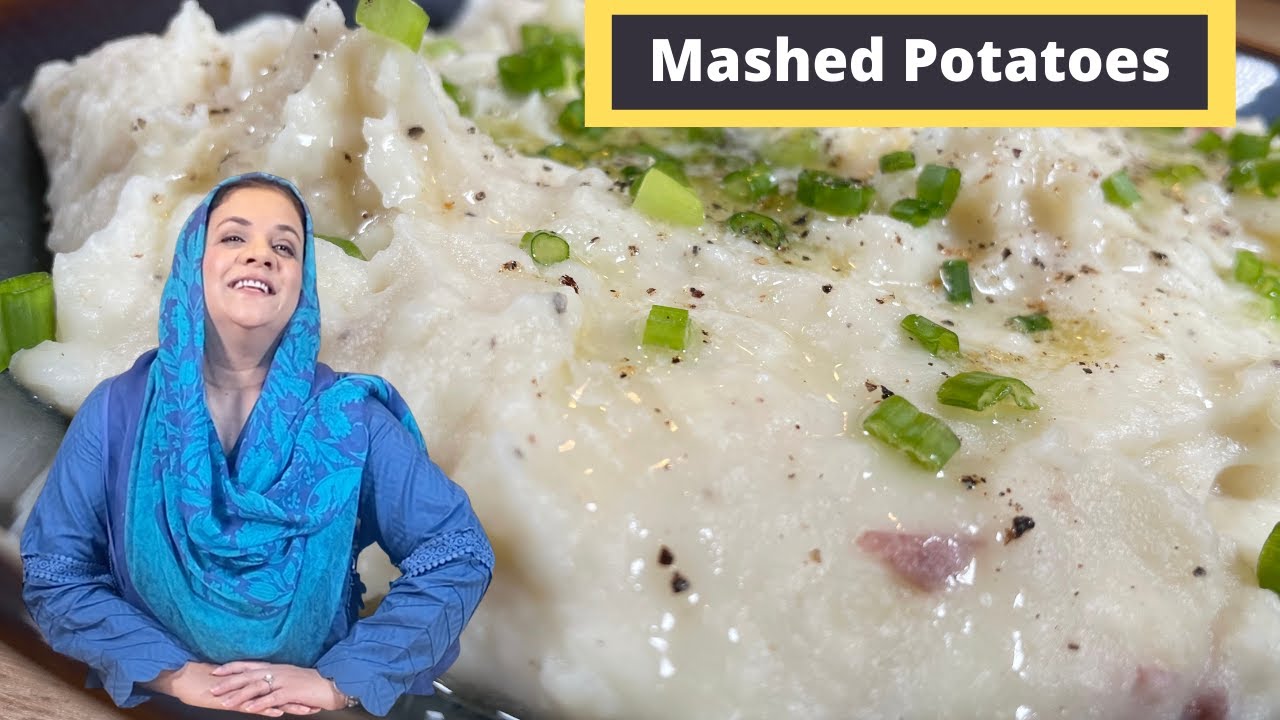 Creamy Garlic Mashed Potatoes (In Urudu and Hindi) Aik Recipe YouTube