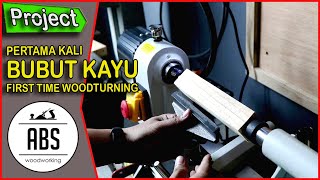 5 MENIT DOANG - PERTAMA KALI BUBUT KAYU || Ayo Bikin Sendiri