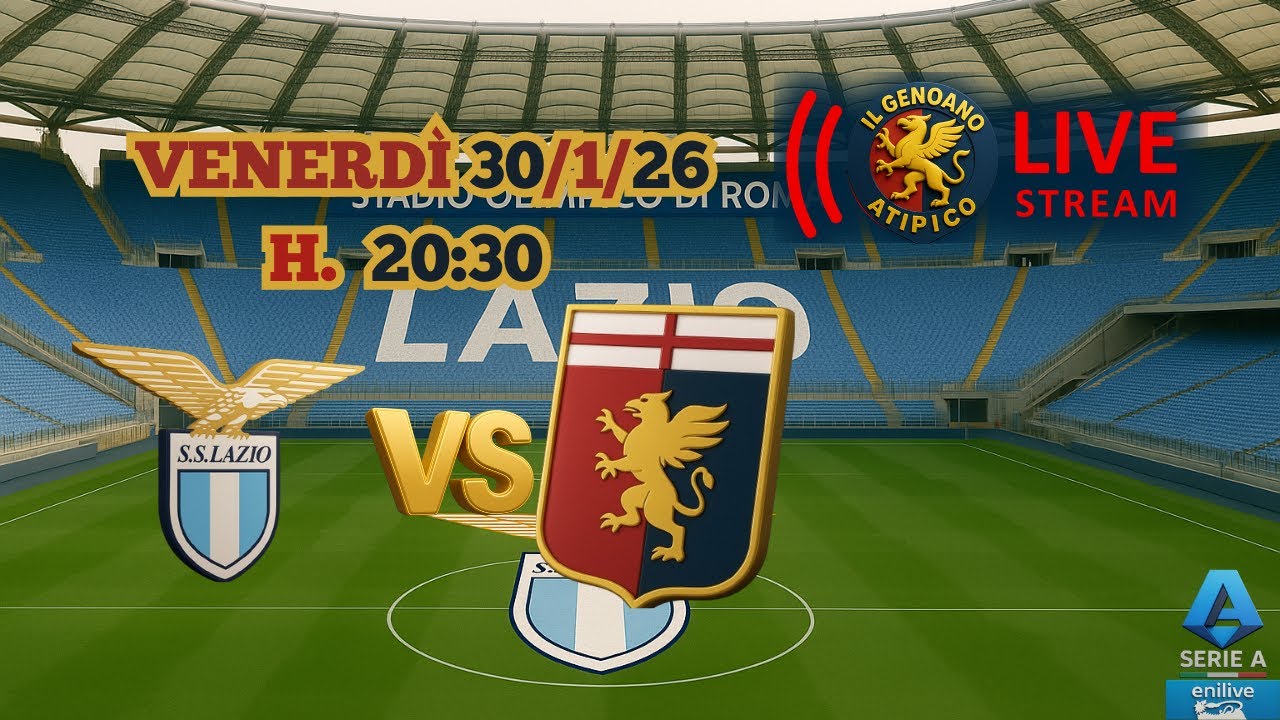LAZIO - GENOA (LIVE REACTION SERIE A 25/26)